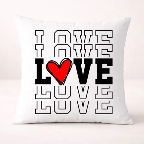Love - Jastuk – proizvod sa printom