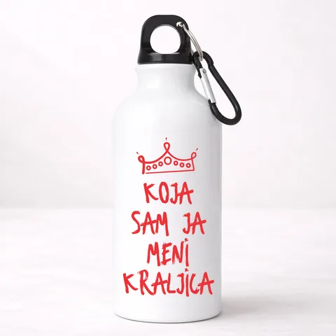Koja sam ja meni kraljica - Aluminijumska boca
