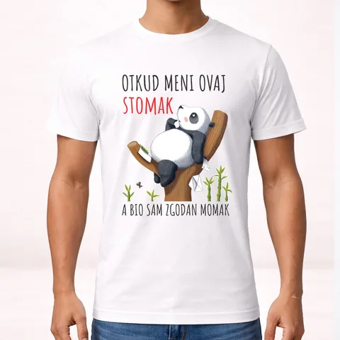 Otkud meni ovaj stomak a bio sam zgodan momak - Majica