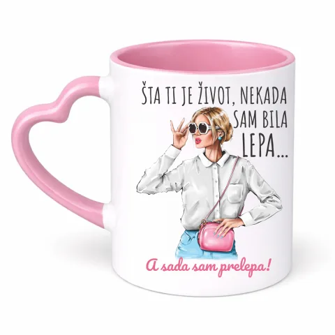 Sta ti je zivot nekad sam bila lepa sad prelepa - Šolja Srce