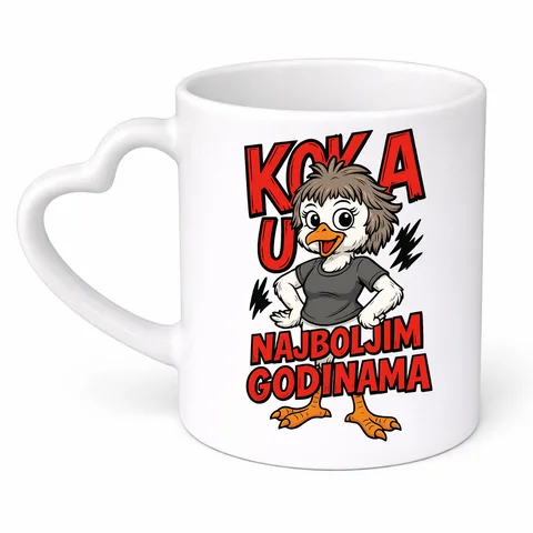 Koka u najboljim godinama - Šolja srce