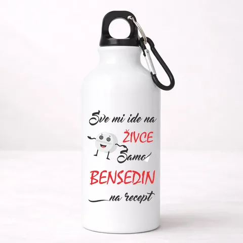Sve mi ide na zivce samo bensedin na recept - Aluminijumska boca