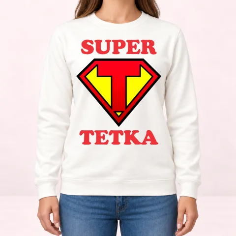 Super tetka #2 - Dukserica – proizvod sa printom