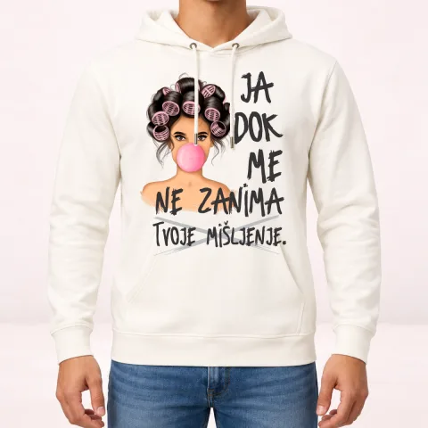 Ja dok me zanima tvoje mišljenje 2 - Dukserica sa kapuljačom