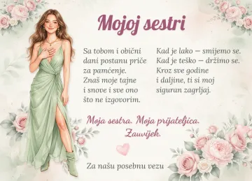 Мојој сестри · Заувијек уз тебе на артиклу