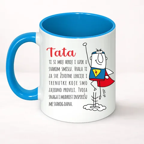 Tata ti si moj heroj i uzor u svakom smislu - Šolja Classic