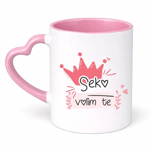 Seko volim te - Šolja Srce