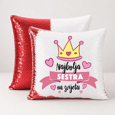 Najbolja sestra na svijetu - Jastuk magični