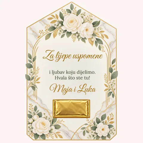 Захвалница · Бијели мрамор