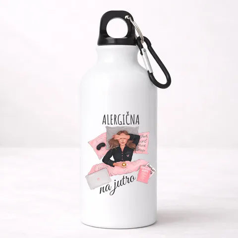 Alergična na jutro - Aluminijumska boca
