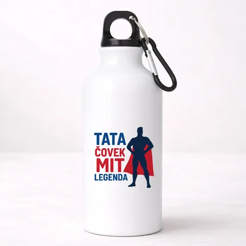 Tata covek mit legenda - Aluminijumska boca
