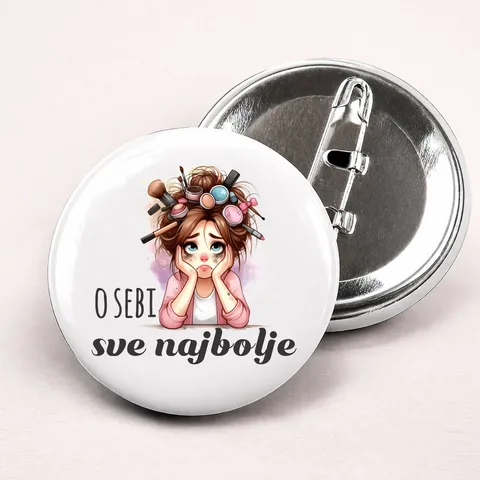 O sebi sve najbolje - Bedževi