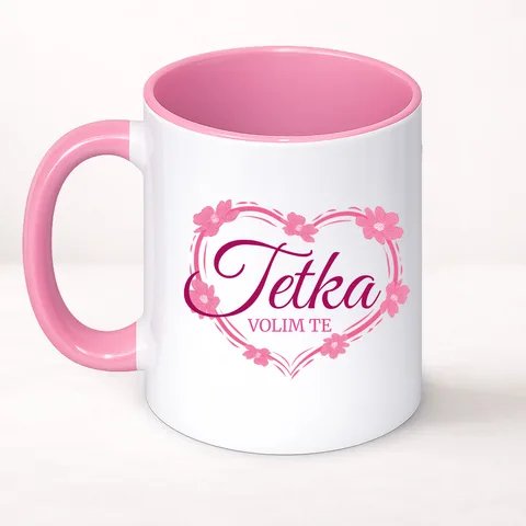 Tetka volim te! - Šolja Classic – proizvod sa printom