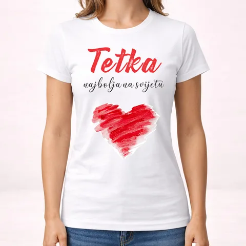 Tetka najbolja na svijetu 3 - Majica - Ženska