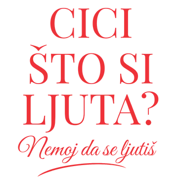 Cici što si ljuta? na proizvodu