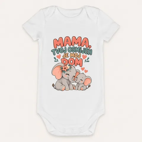 Mama, tvoj osmijeh je moj dom - Bebi bodi