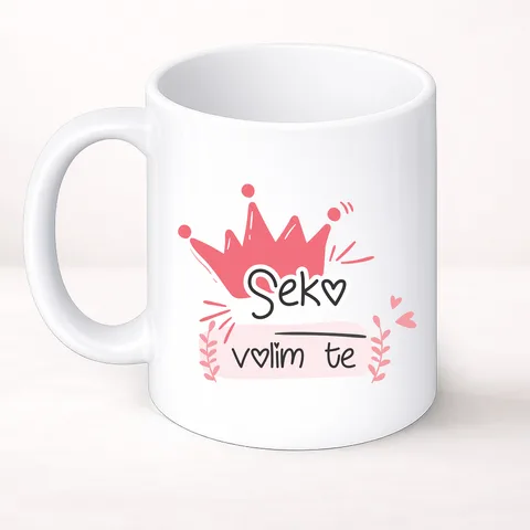 Seko volim te - Šolja Classic