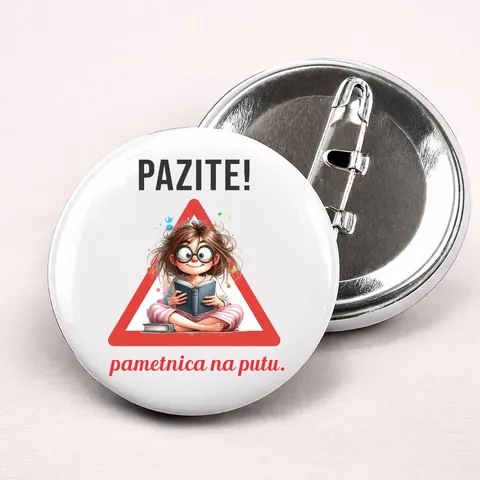 Pazite pametnica na putu - Bedževi