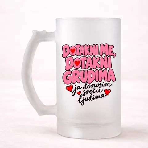 Dotakni me dotakni grudima 2 - Krigla – proizvod sa printom