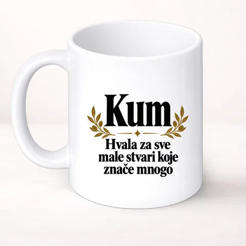 Kum — Hvala za sve male stvari koje znače mnogo - Šolja Classic