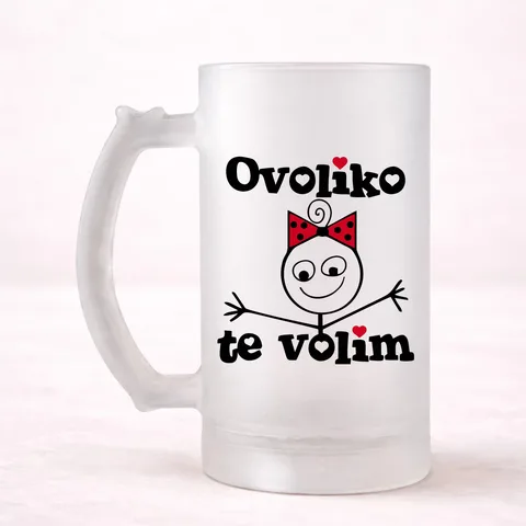 Ovoliko te volim - Ona - Krigla