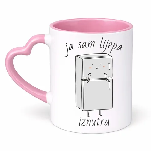 Ja sam lijepa iznutra - Šolja Srce