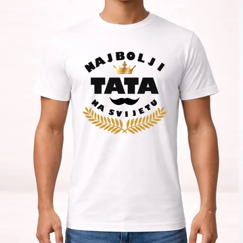Najbolji tata na svijetu - Majica – proizvod sa printom