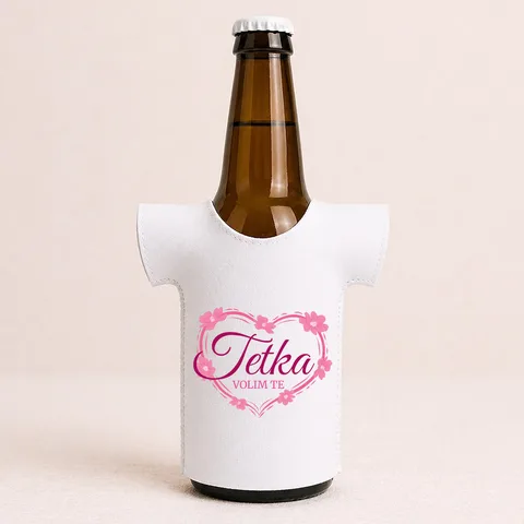 Tetka volim te! - Majica za flaše