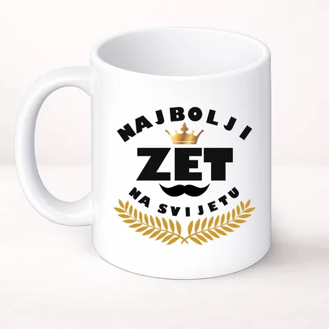 Najbolji zet na svijetu - Šolja Classic – proizvod sa printom