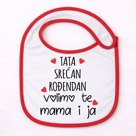 Tata srećan ti rođendan! Volimo te mama i ja - Siperak