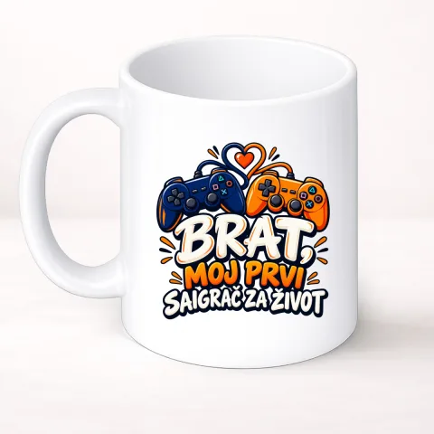 Brat, moj prvi saigrač za život - Šolja Classic