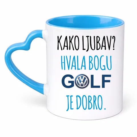 Kako ljubav? Hvala bogu GOLF je dobro #2 - Šolja Srce