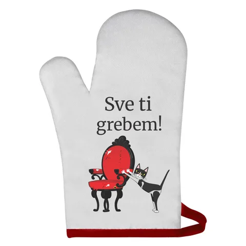 Sve ti grebem - Rukavica za rernu