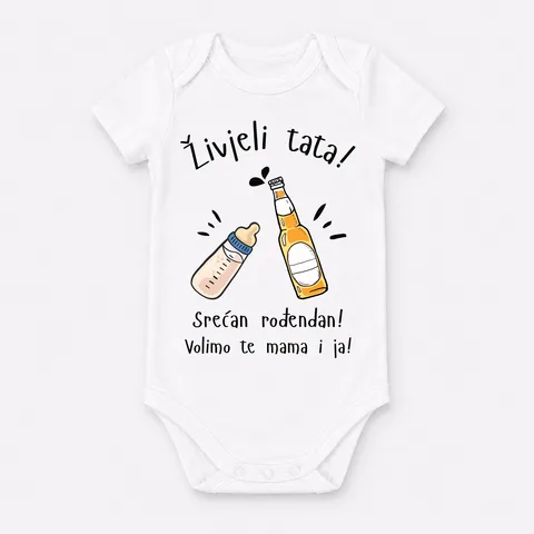 Zivjeli tata srecan rodjendan Latinica - Bebi bodi