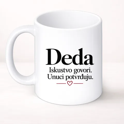 Deda — Iskustvo govori. Unuci potvrđuju - Šolja Classic