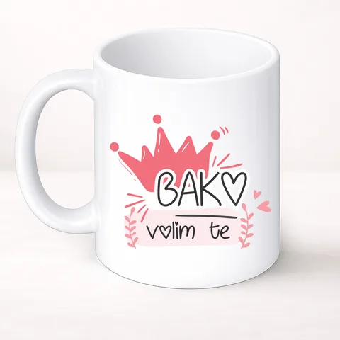 Bako volim te - Šolja Classic