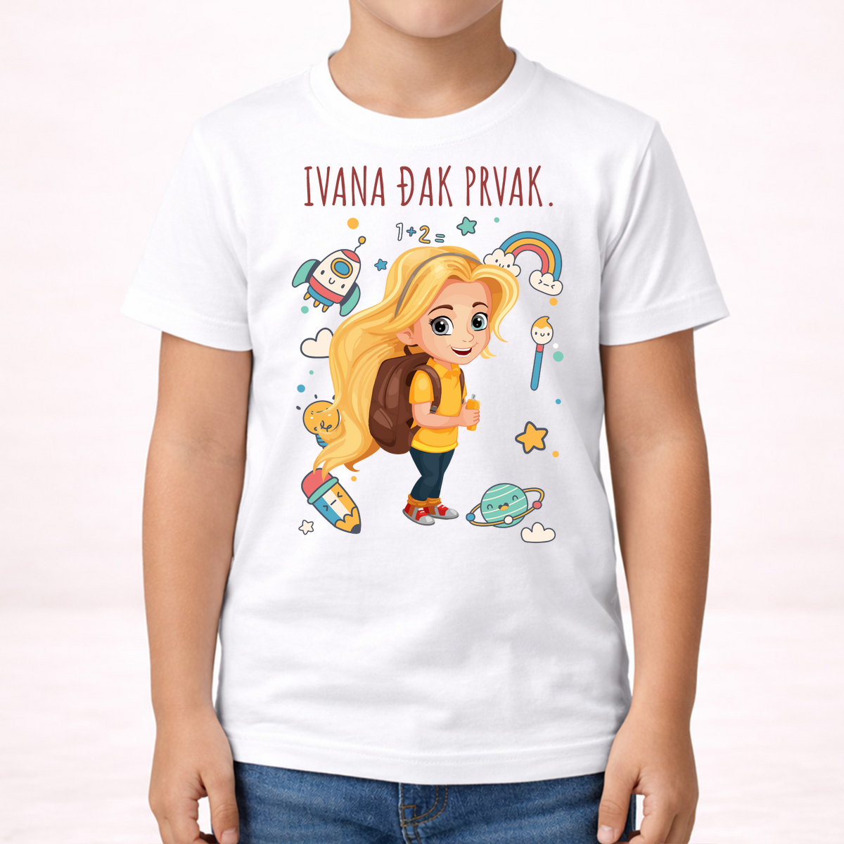 Đak prvak #1 - Majica - Dječija – prikaz proizvoda