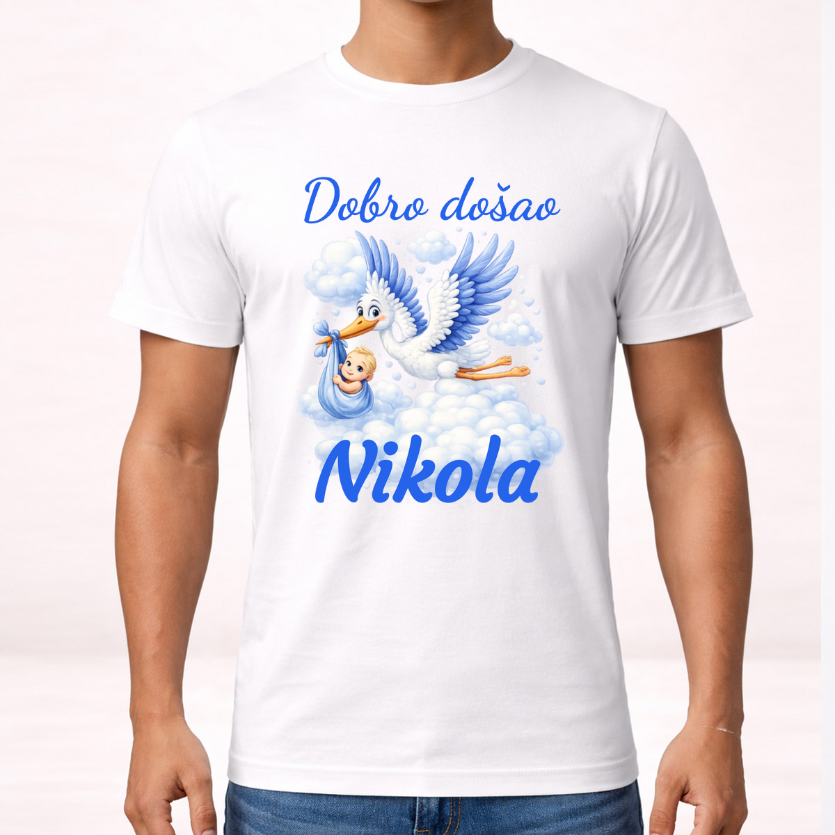 Dobro došla - dječak - Majica – prikaz proizvoda
