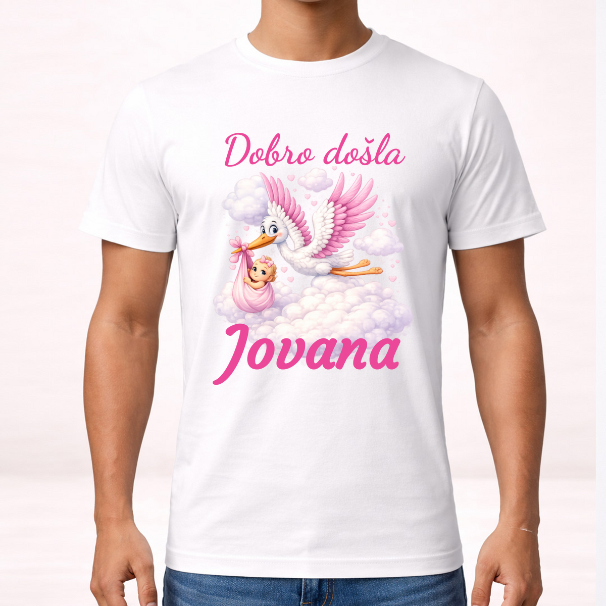 Dobro došla - djevojčica - Majica – prikaz proizvoda