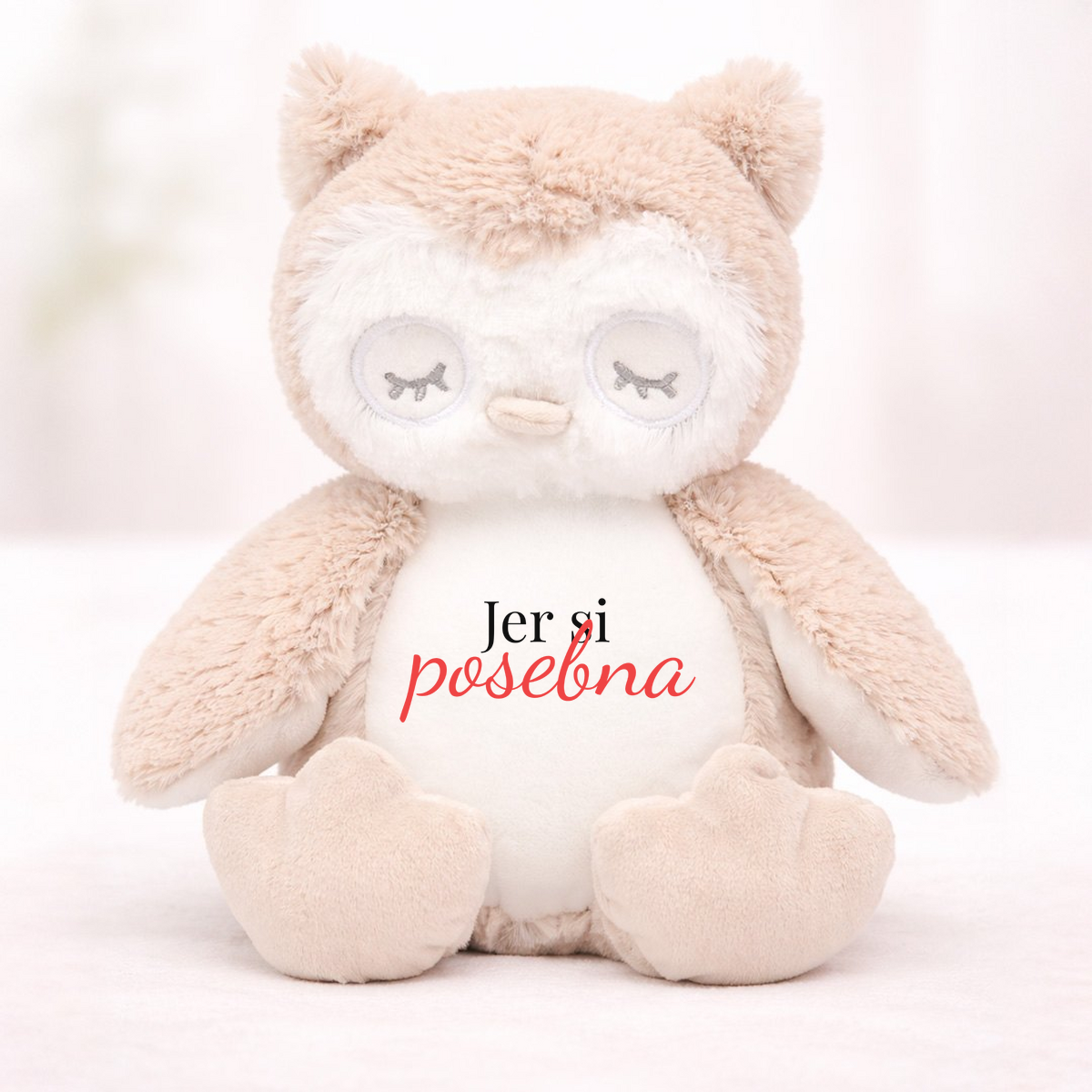 Jer si posebna - Plišana igračka - Sova – prikaz proizvoda