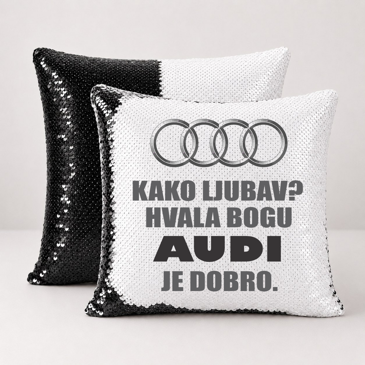 Kako ljubav? Hvala bogu AUDI je dobro - Jastuk magični – prikaz proizvoda