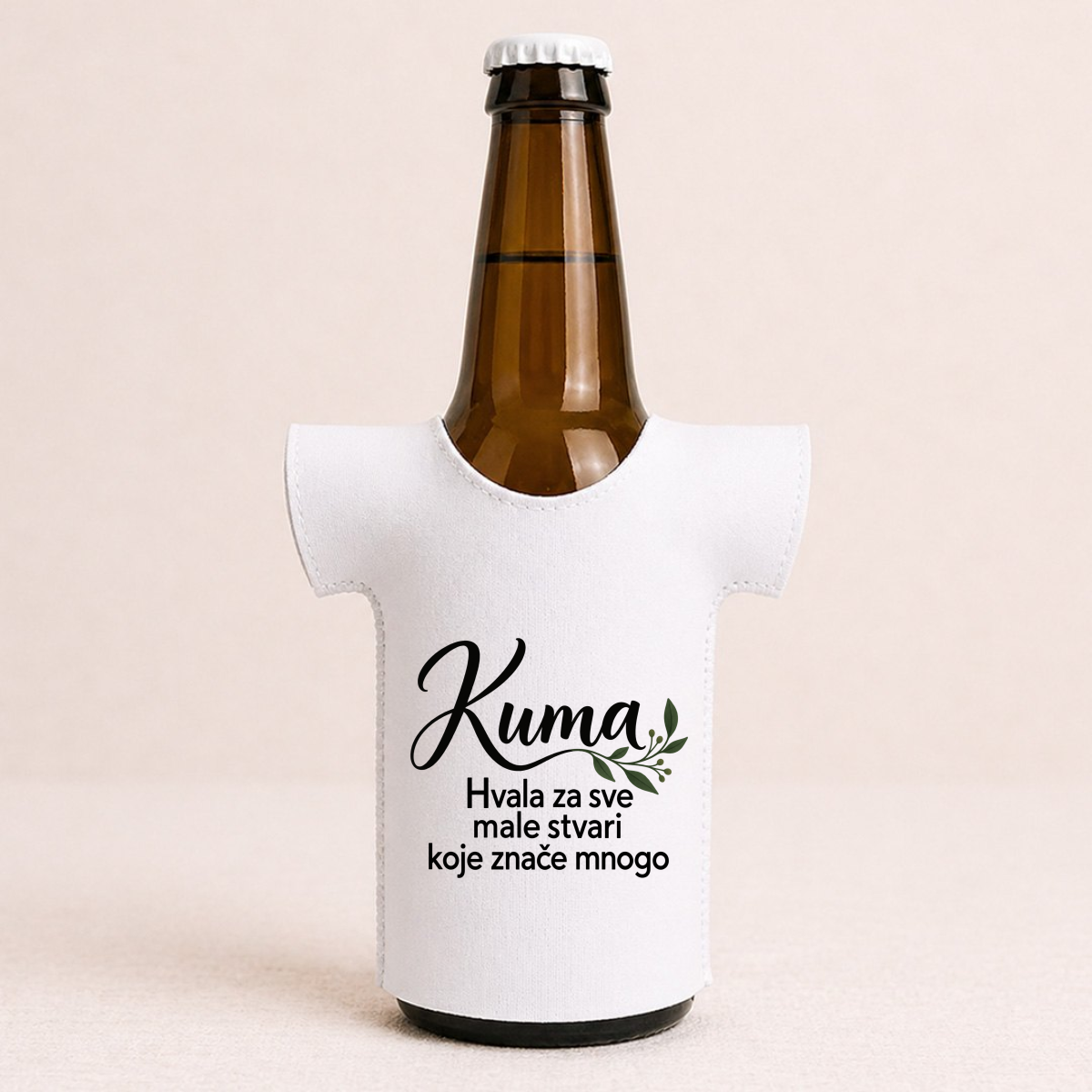 Kuma — Hvala za sve male stvari koje znače mnogo - Majica za flaše – prikaz proizvoda