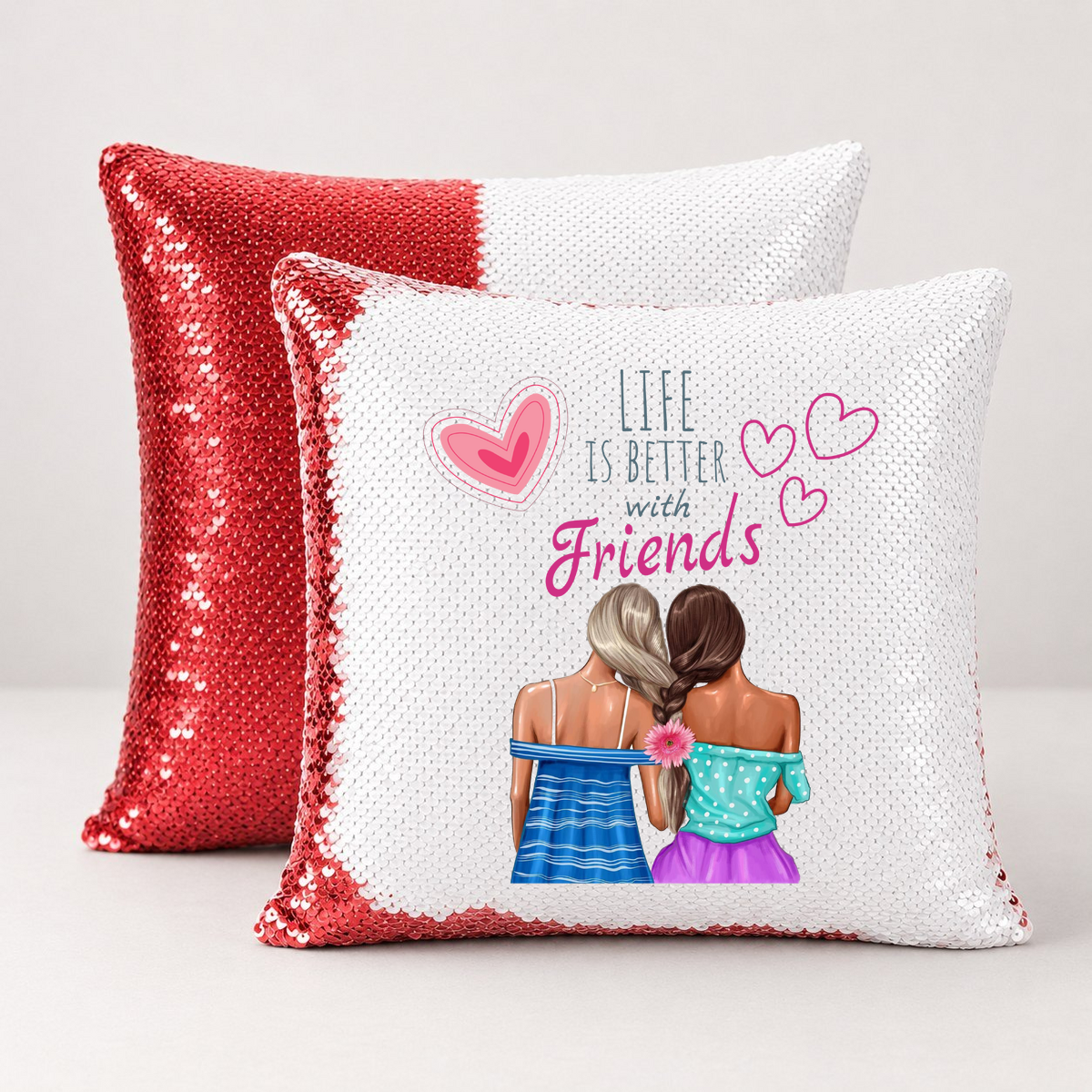 Life is better with Friends - Jastuk magični – prikaz proizvoda
