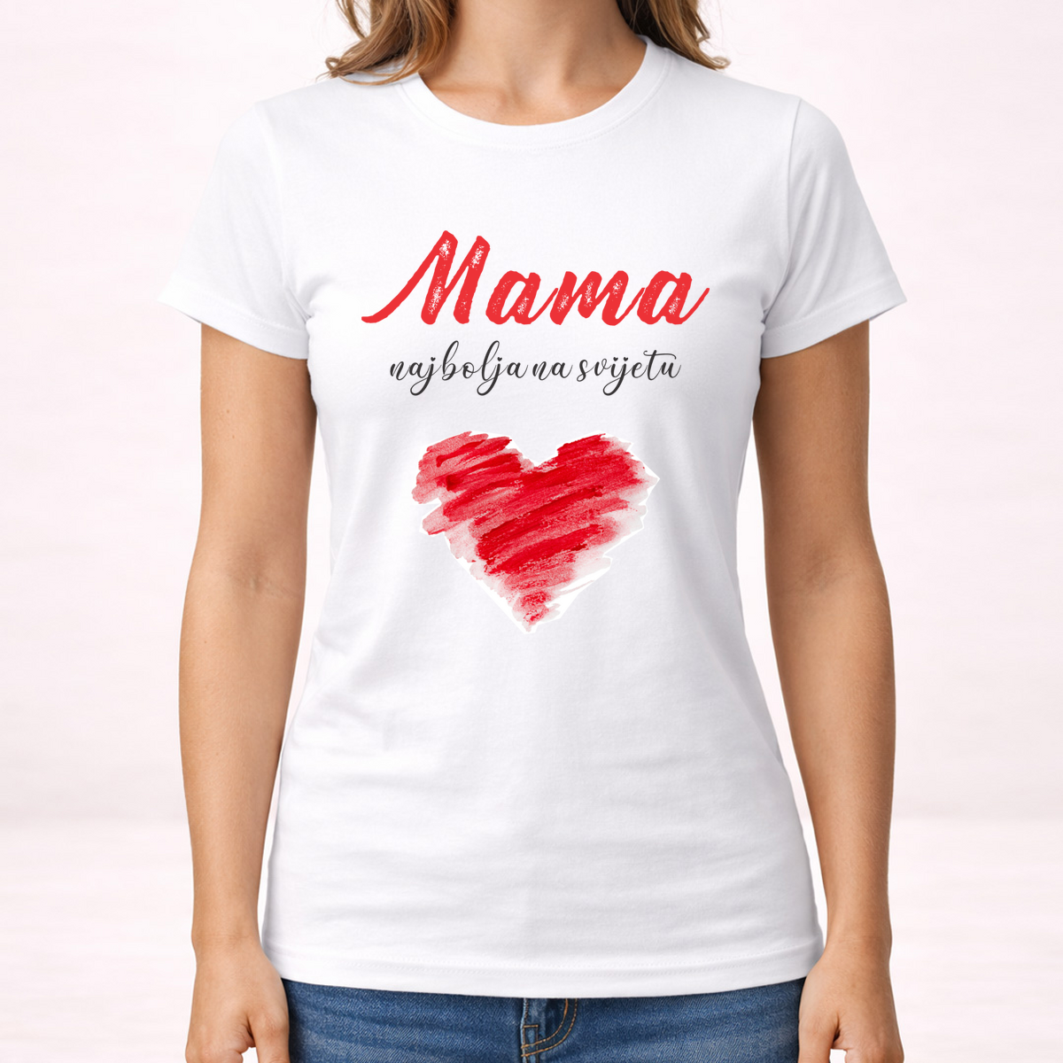 Mama najbolja na svijetu - Majica - Ženska – prikaz proizvoda