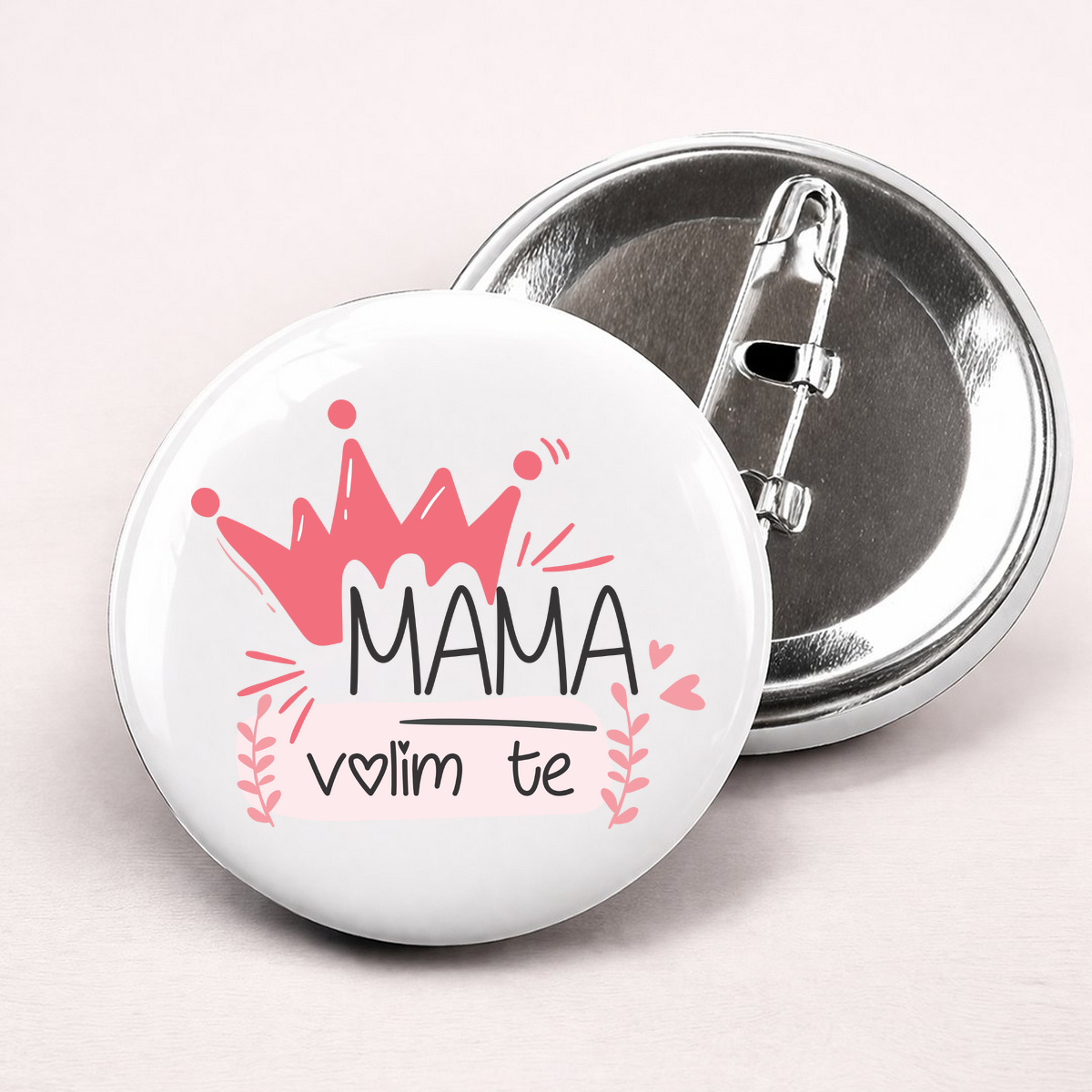 Mama volim te - Bedževi – prikaz proizvoda
