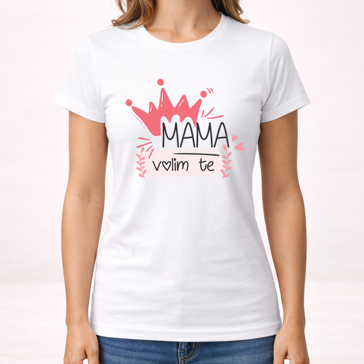 Mama volim te - Majica - Ženska – prikaz proizvoda