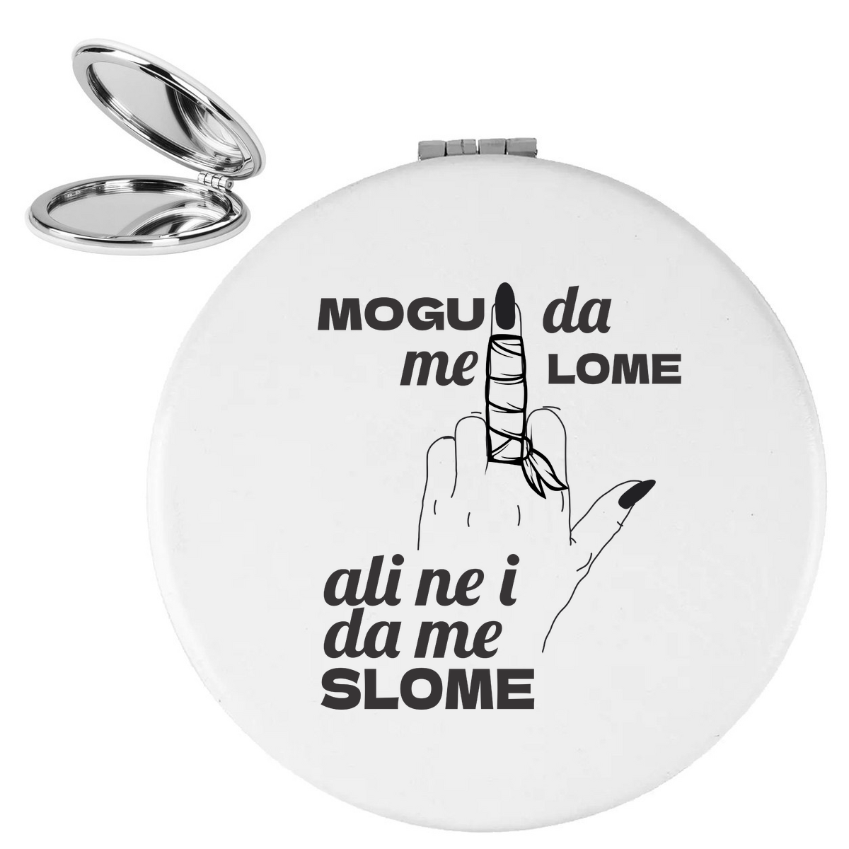 Mogu da me lome ali ne i da me slome - Ogledalce – prikaz proizvoda