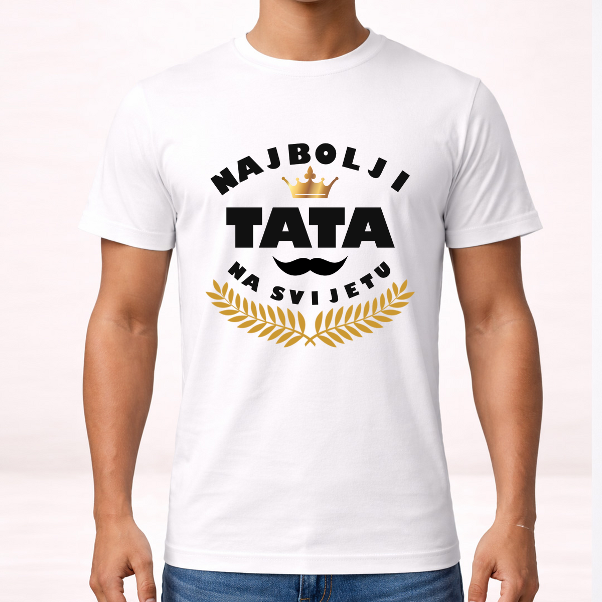 Najbolji tata na svijetu - Majica – prikaz proizvoda