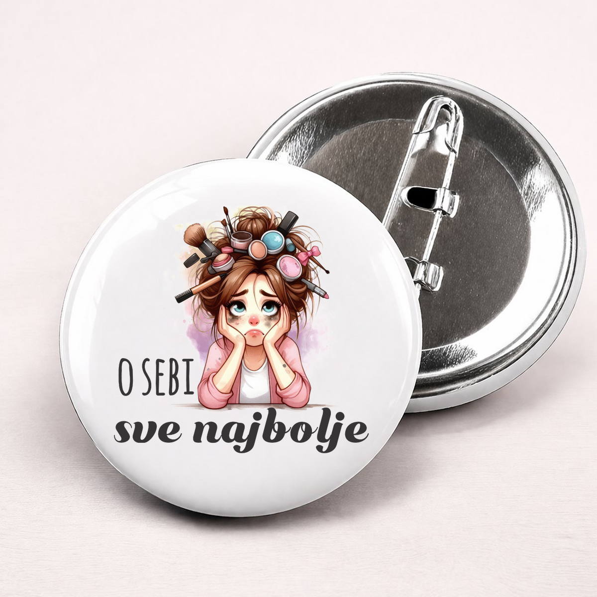 O sebi sve najbolje - Bedževi – prikaz proizvoda