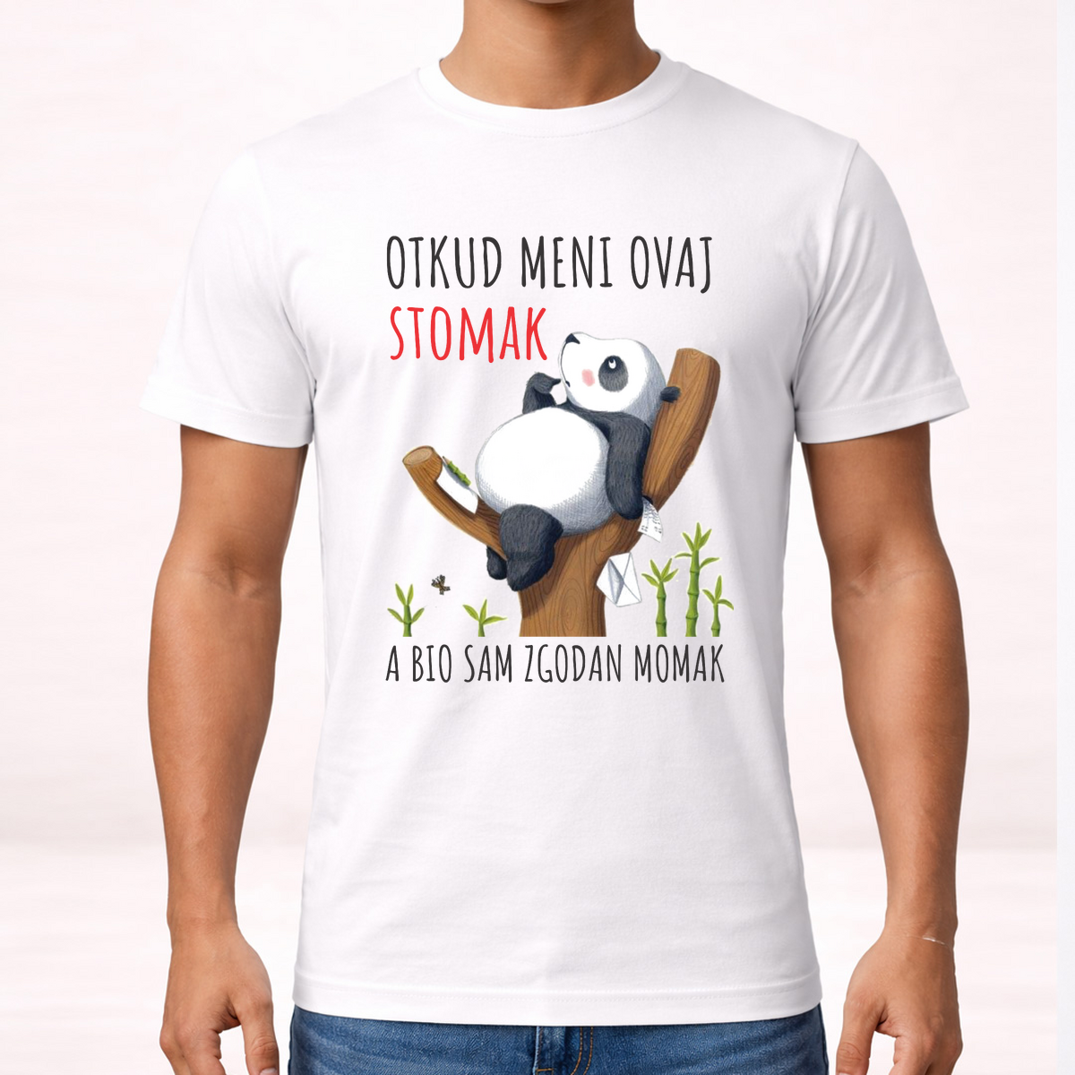 Otkud meni ovaj stomak a bio sam zgodan momak - Majica – prikaz proizvoda